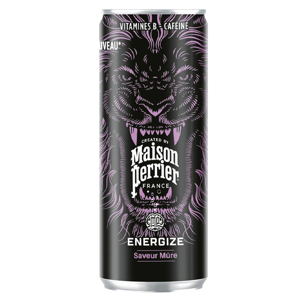 MAISON PERRIER ENERGIZE BLACKBERRY CANS 24X25CL